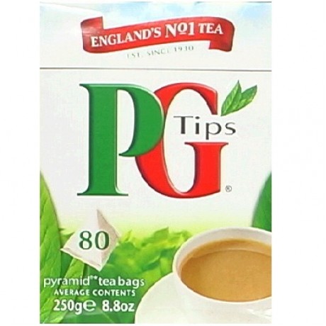 Pg Tips Pyrmd Black Tea 80 (12x80BAG )