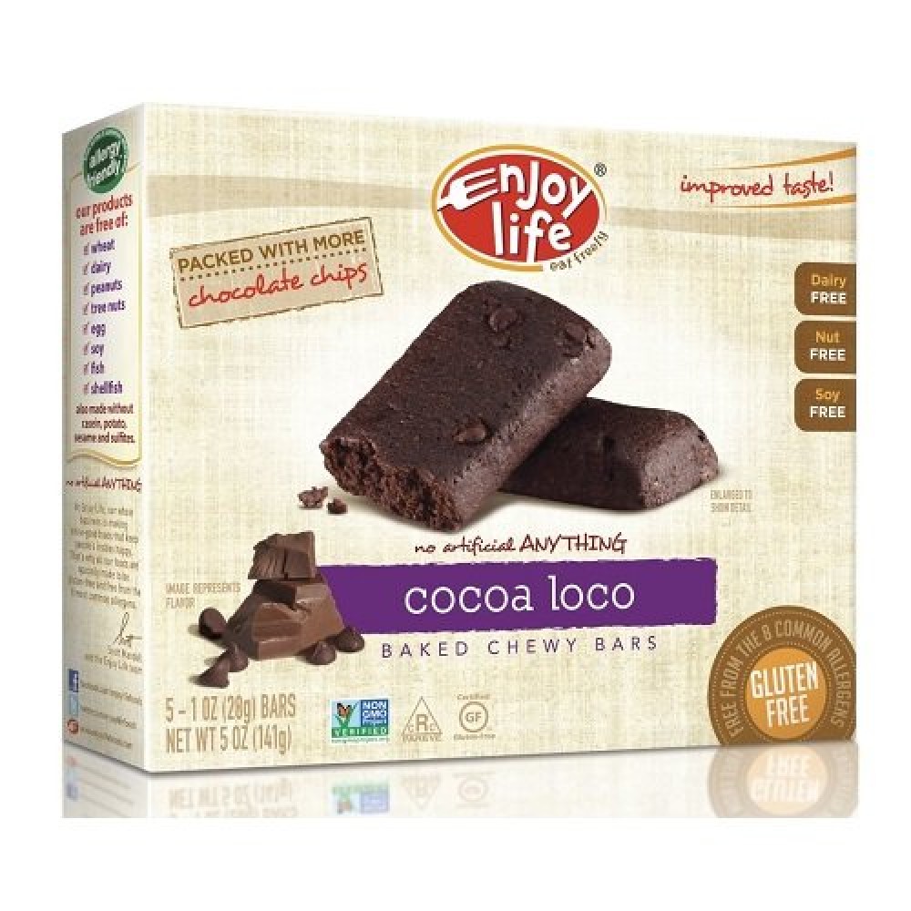 Enjoy Life Foods Coco Loco Snack Bar Gluten Free (6x5 Oz)