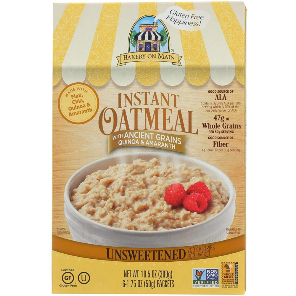 Bakery On Main Instant Oatmeal (6x10.5 OZ)