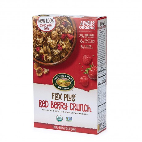 Nature's Path Flax Plus Berry Cereal (12x10.5 Oz)