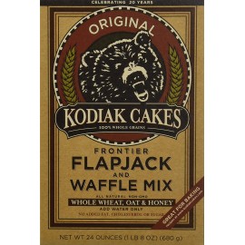 Kodiak Cakes Whole Wheat Honey Oat Flapjack/Waffle Mix (6x24 Oz)