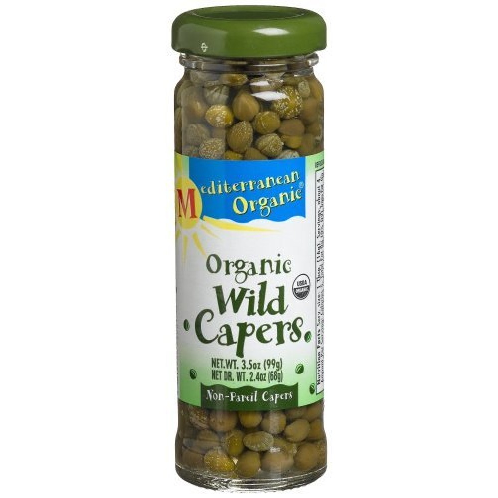 Mediterranean Organics Capers (24x3.5 Oz)