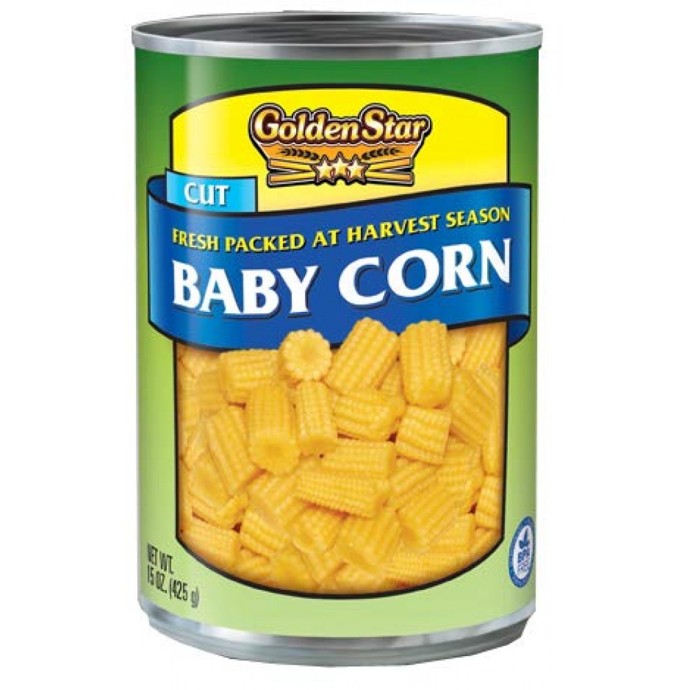 Golden Star Corn, Cut Young (12x15Oz)