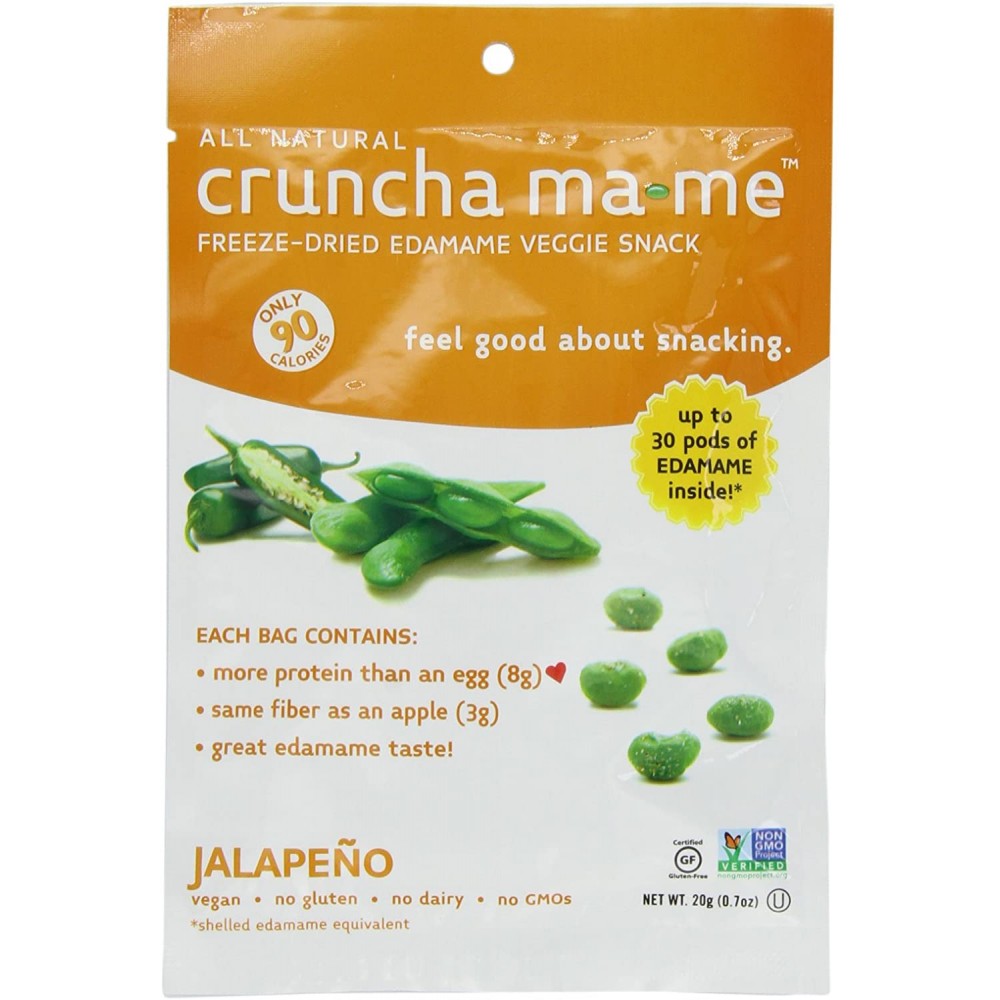 Cruncha Ma-Me Edamame Jalapeno (8x0.7OZ )