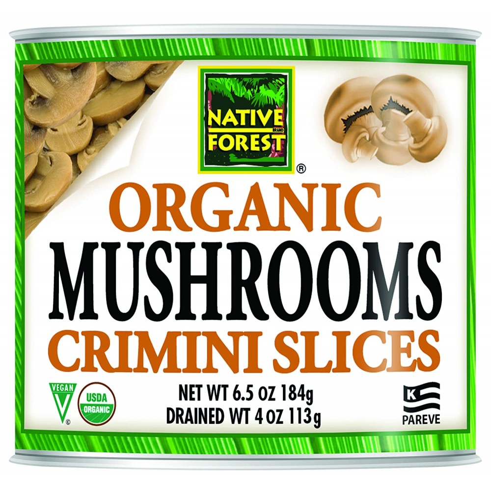 Native Forest Organic Sliced Crimini Mushroomss (12x7Oz)