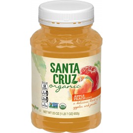 Santa Cruz Organics Apple Peach Sauce (12x23OZ )