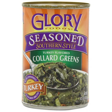 Glory Foods Turnip Greens Turkey Flavored (12x14.5Oz)