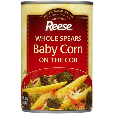 Reese Whole Spear Baby Corn On Cob (12x15Oz)