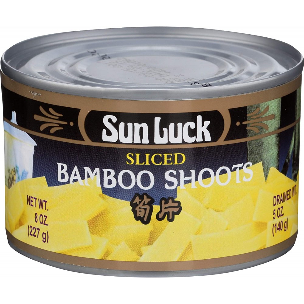 Sun Luck Sliced Bamboo Shoots (12x8 Oz)