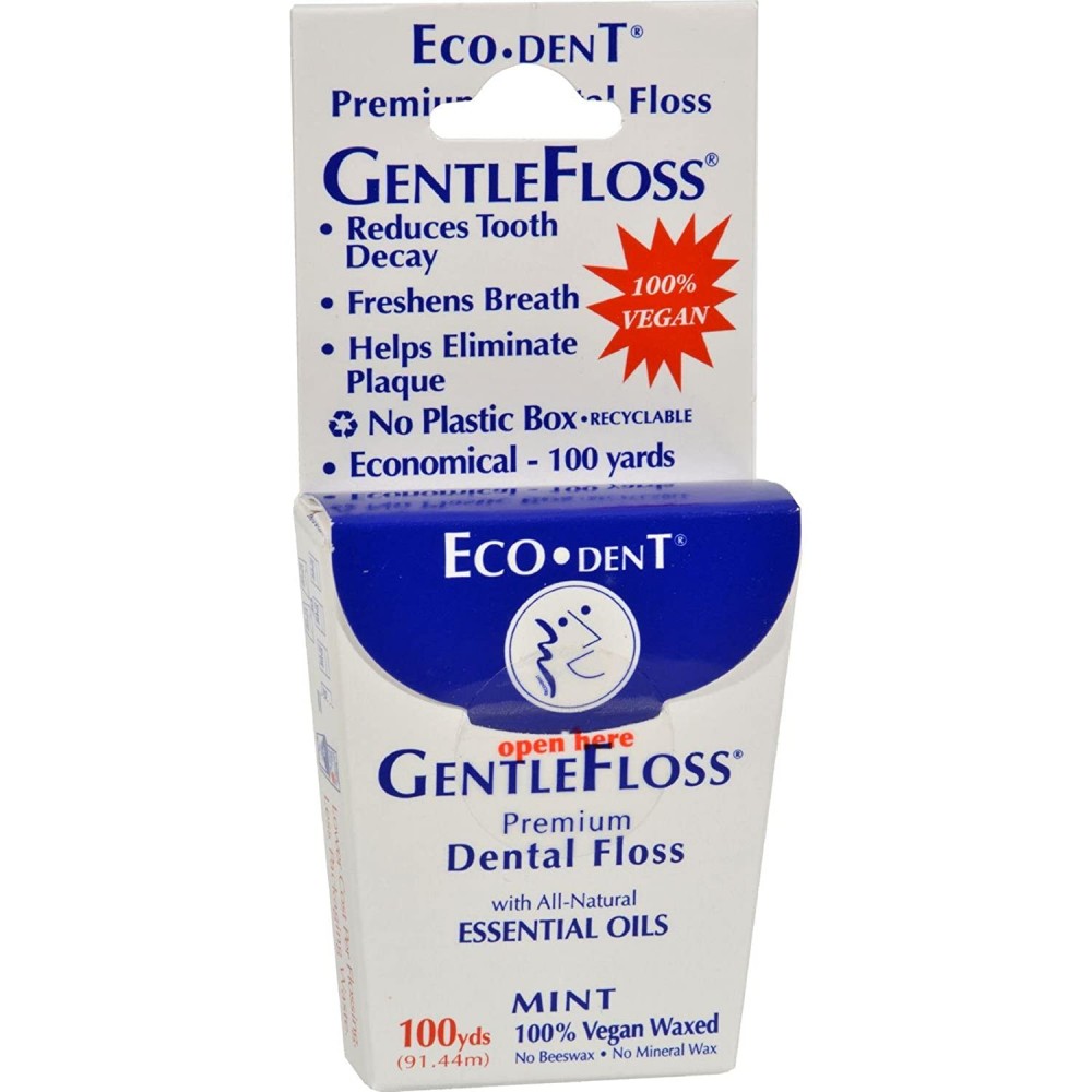 Eco-Dent Gentle Floss Dental Floss (6x100 YD)