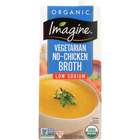 Imagine Foods No Chicken Broth Ls (12x32OZ )