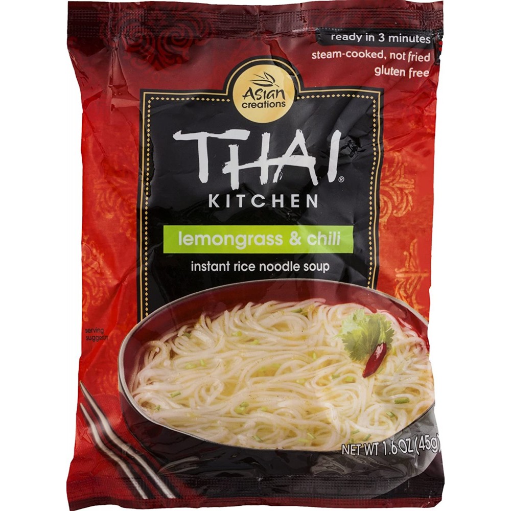 Thai Kitchen Lemongrass & Chili Instant Rice Noodle Soup (12x1.6 OZ)