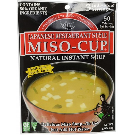 Edward & Sons Japanese Miso Cup (6x2.9OZ )