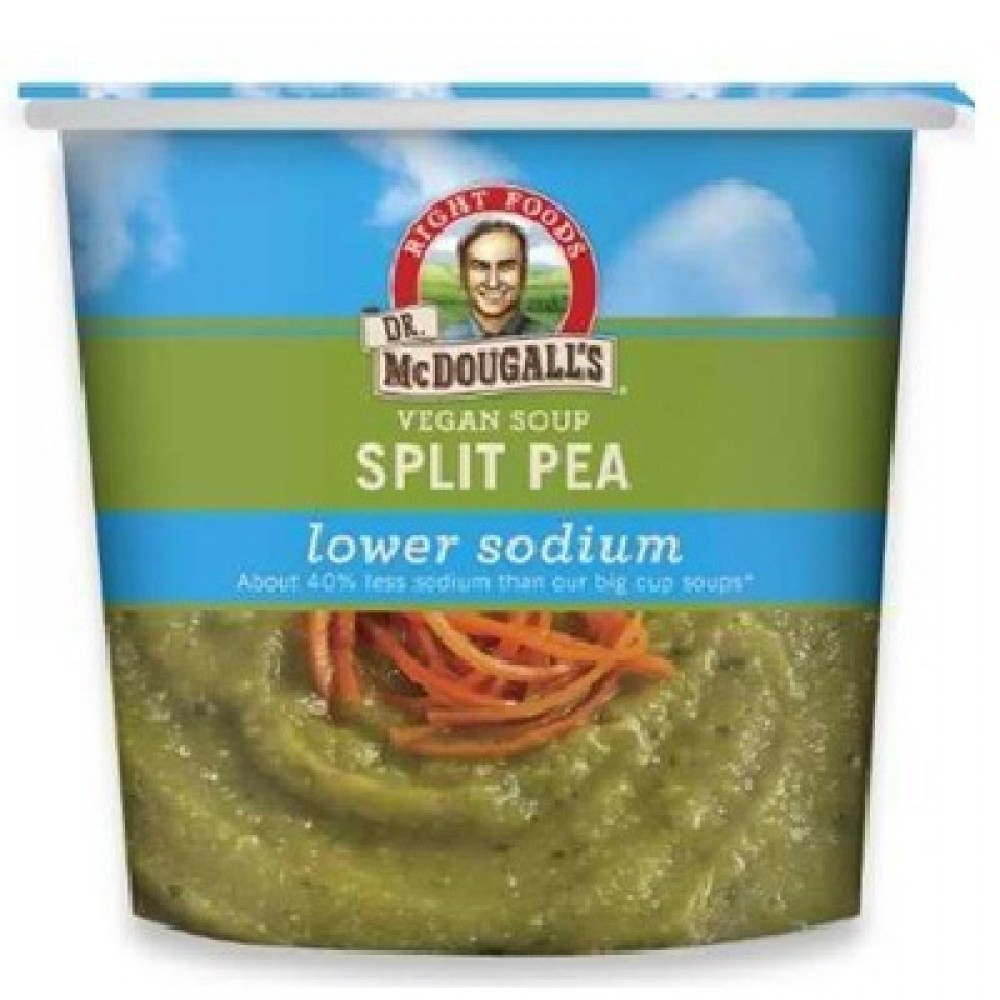 Dr. Mcdougall's Split Pea Soup Ls GF (6x1.9OZ )